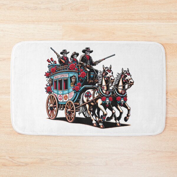 Item preview, Dead Express Skeleton Rose Stagecoach designed and sold by HippieFarms11.