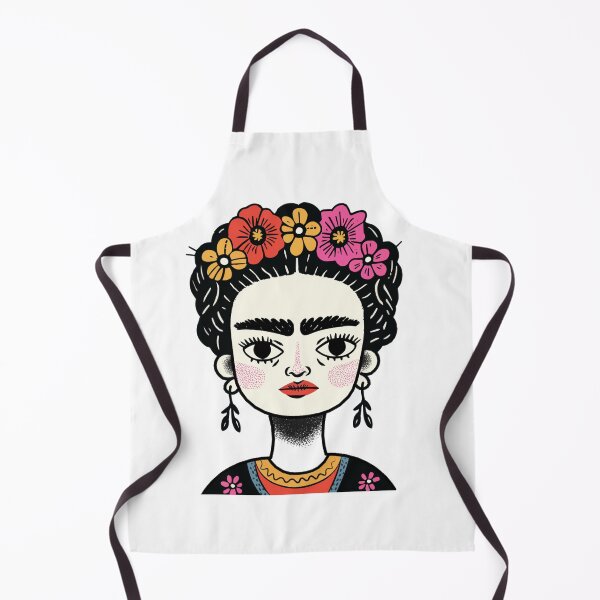 Item preview, Iconic Frida Kahlo Portrait - Colorful Tribute designed and sold by Hirazubair.