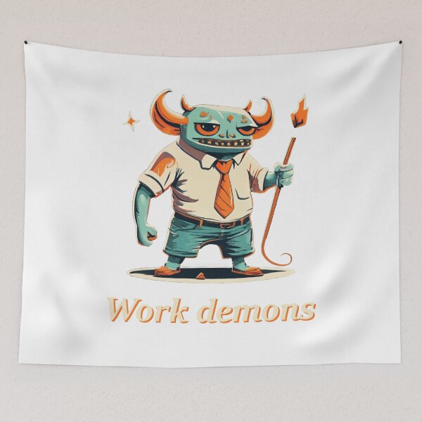Item preview, Work demons. designed and sold by duneArt.