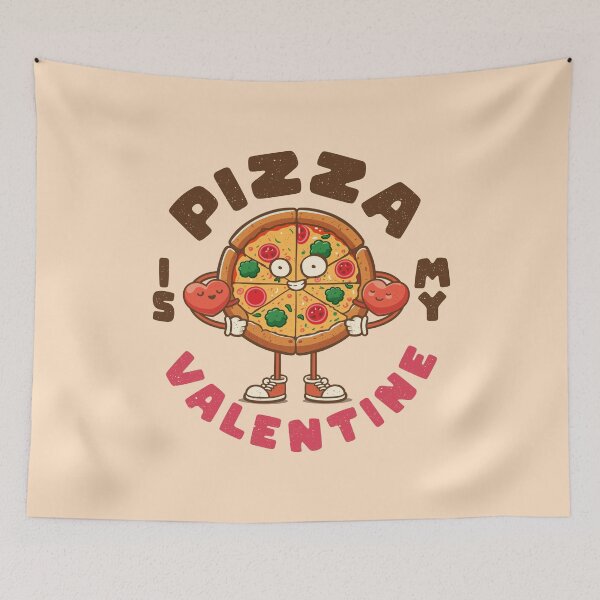 Item preview, Pizza is My Valentine - Valentine Day designed and sold by LazyCaat.