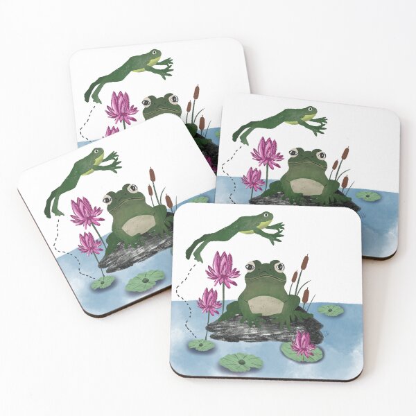 Item preview, Leap Frog designed and sold by WabiSabi-Studio.