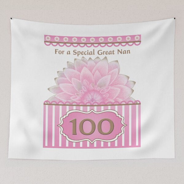 Item preview, 100th Birthday Great Nan Dahlia designed and sold by StrawberryCoco.