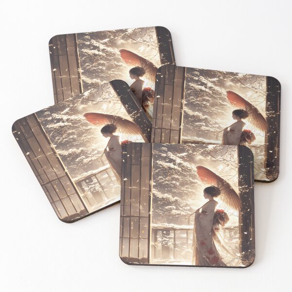 Item preview, A Peaceful Evening of Falling Snow designed and sold by Retro Type.