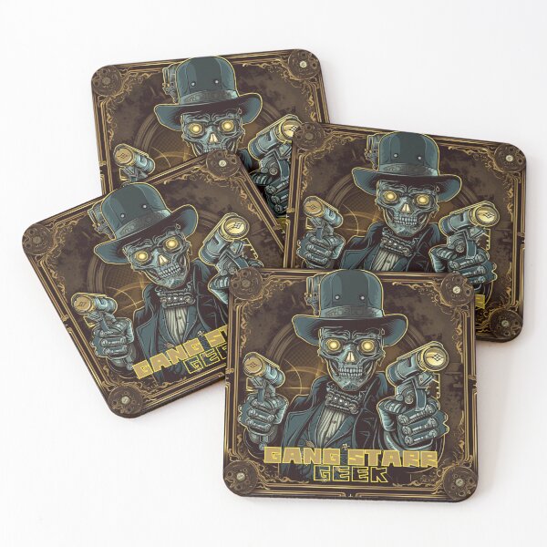 Item preview, Gang Starr Geek: Vector Art of a Robot in Suit as Gangster designed and sold by zax454.