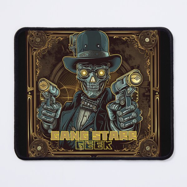 Item preview, Gang Starr Geek: Vector Art of a Robot in Suit as Gangster designed and sold by zax454.