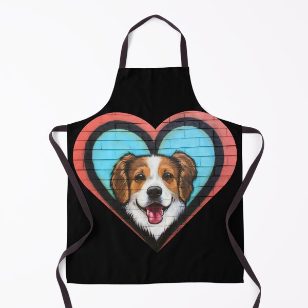 Item preview, Joyful Canine Heart Mural designed and sold by Quirky Shirts.