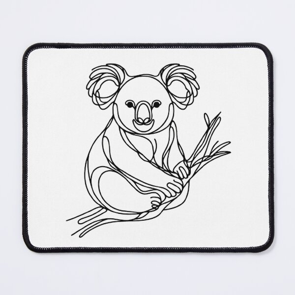 Item preview, Line Art: Koala designed and sold by CreativeSparkzz.
