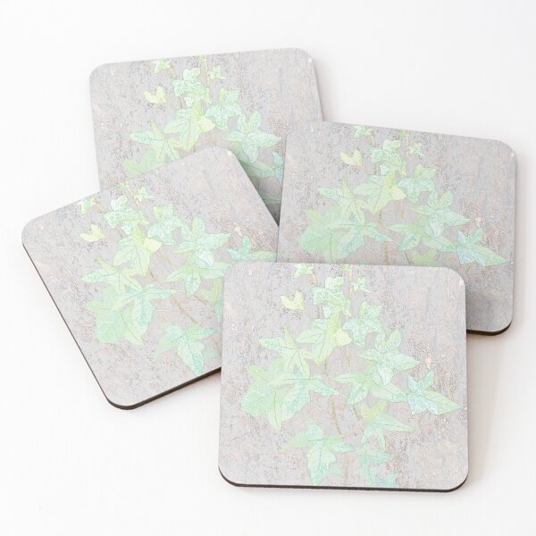 Item preview, Pastel ivy foliage - beauty can be seen in the most ordinary designed and sold by crumbs-of-life.