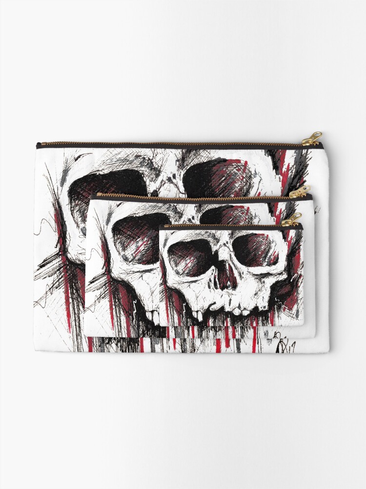 Thumbnail 2 of 4, Zipper Pouch, Acid designed and sold by PathosArt.