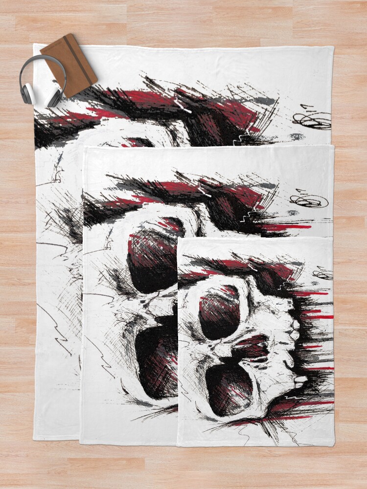 Thumbnail 5 of 6, Throw Blanket, Acid designed and sold by PathosArt.