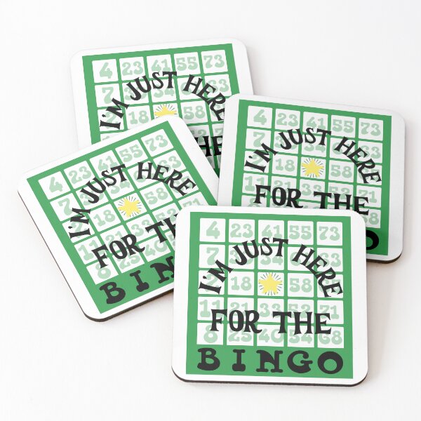 Item preview, I'm Just Here for the Bingo! designed and sold by caFUNated.