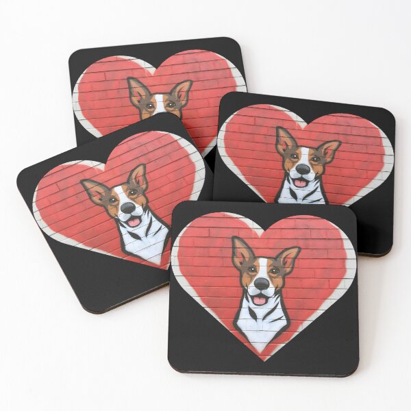 Item preview, Elegant Pup Heart Art designed and sold by Quirky Shirts.