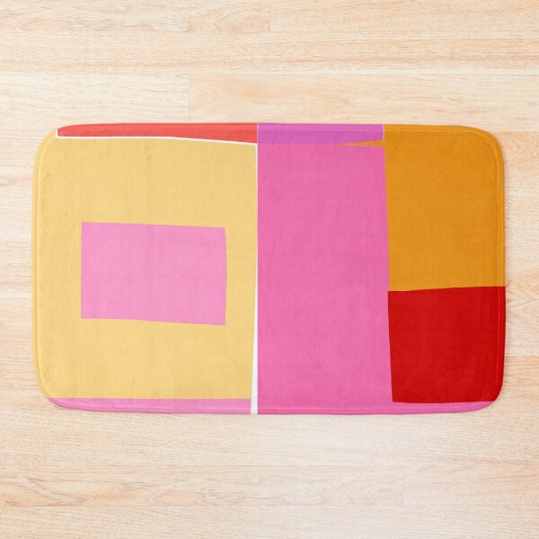 Item preview, Mosaic Brights 2 | Color Blocking | Pink, Magenta, Red, Yellow designed and sold by Menega  Sabidussi.