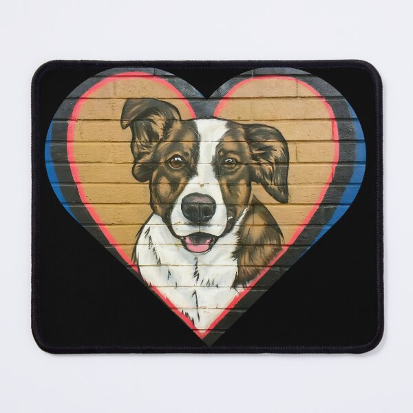 Item preview, Loyal Companion Heart Mural designed and sold by Quirky Shirts.