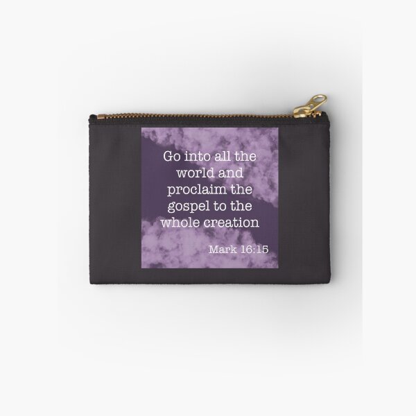 Item preview, Mark 16:15 Bible Verse designed and sold by Kaitlyn Keith.