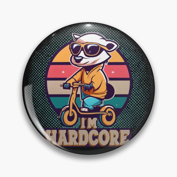 Item preview,  I'm as hardcore as sheep on a scooter. designed and sold by duneArt.