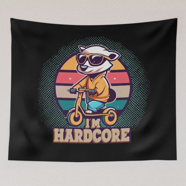 Item preview,  I'm as hardcore as sheep on a scooter. designed and sold by duneArt.