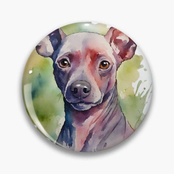 Item preview, Colorful Xoloitzcuintle designed and sold by VanyAshop.