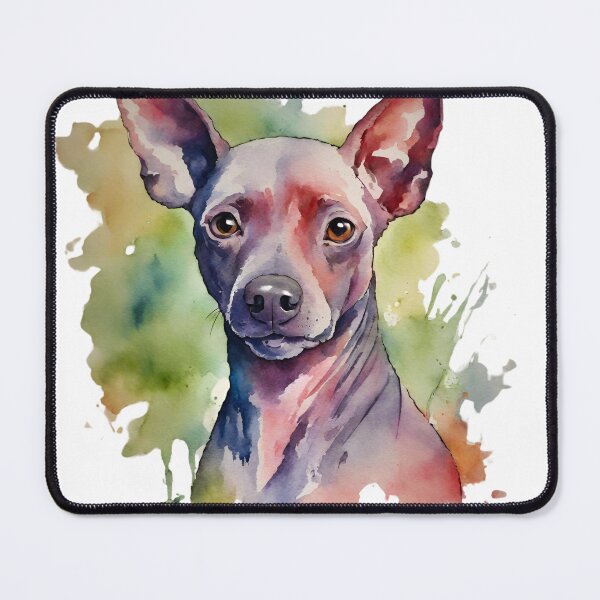 Item preview, Colorful Xoloitzcuintle designed and sold by VanyAshop.