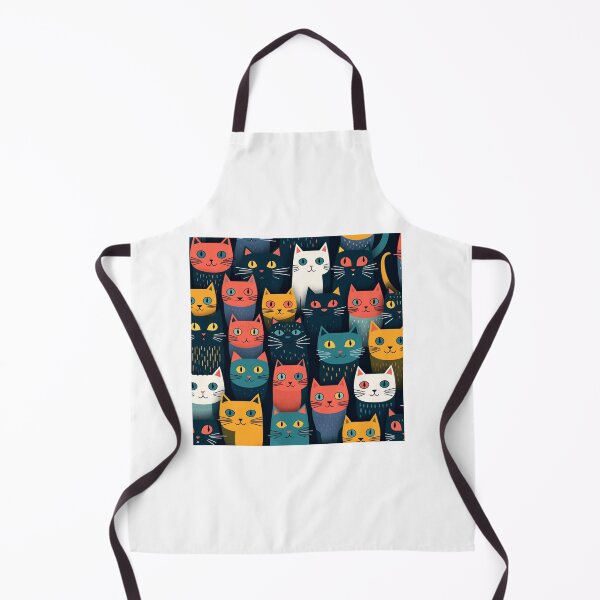 Item preview, Beauty meowy cats cute pattern designed and sold by SmileshareShop.