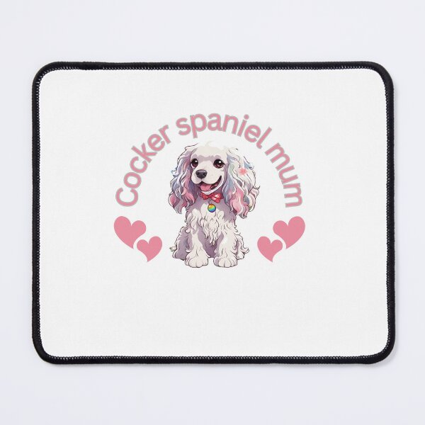 Item preview, Cute manga cocker spaniel mum designed and sold by Coolparrotgirl.