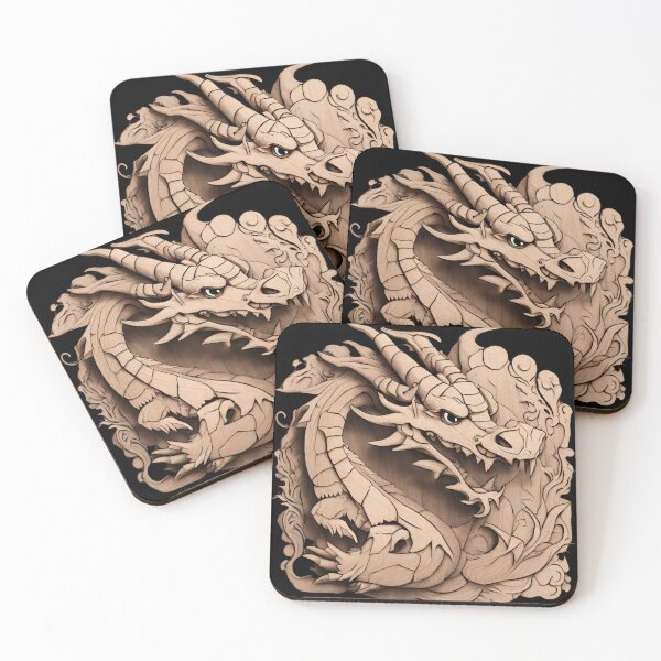 Item preview, Chinese wooden dragon designed and sold by Vilemo.
