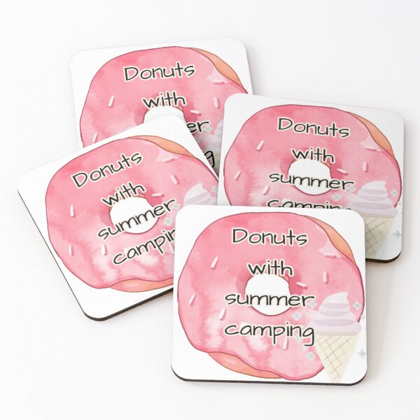 Item preview, Donuts with summer camping designed and sold by AWADHESH  CHAURASIA.