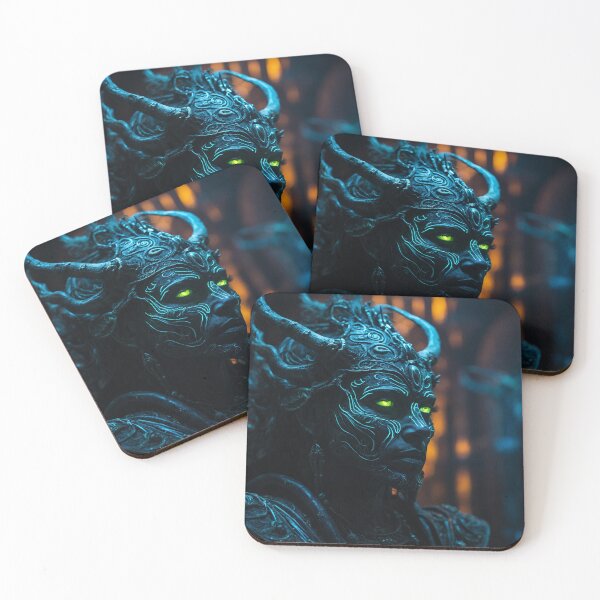 Item preview, Emerald Gaze - Enchanted Warrior Portrait designed and sold by mentokc.