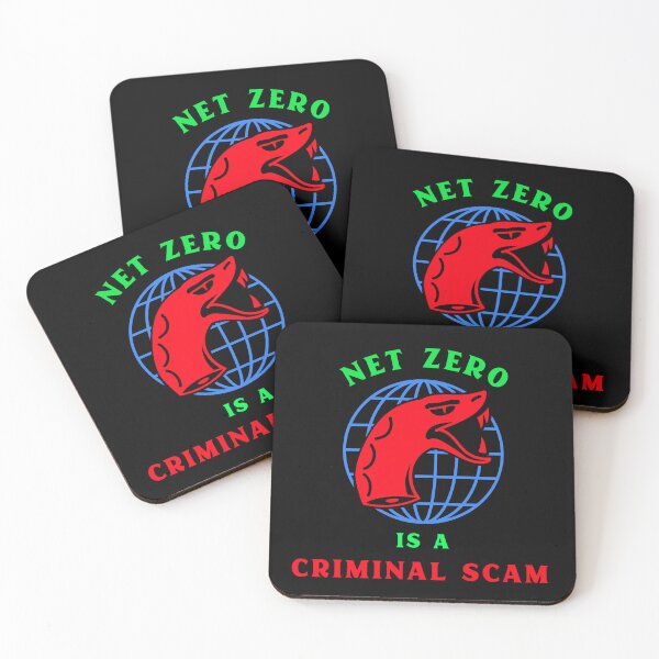 Item preview, Net Zero Scam - Snake's Head designed and sold by PurebloodDesign.