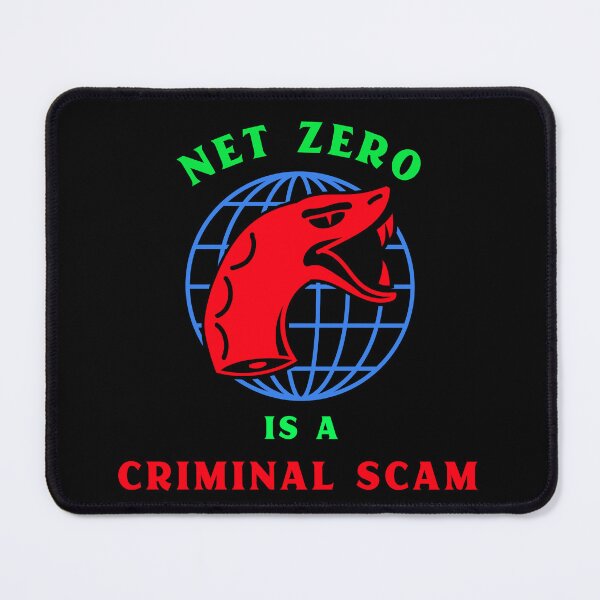 Item preview, Net Zero Scam - Snake's Head designed and sold by PurebloodDesign.