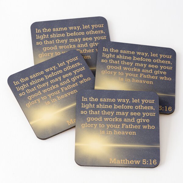 Item preview, Matthew 5:16 Bible Verse designed and sold by Kaitlyn Keith.