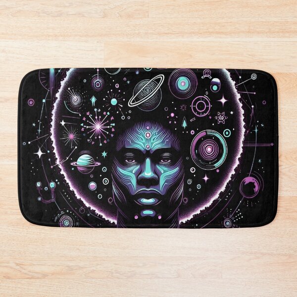 Item preview, Afro-futurism Afro Boy Sci-fi designed and sold by KitonicTees.