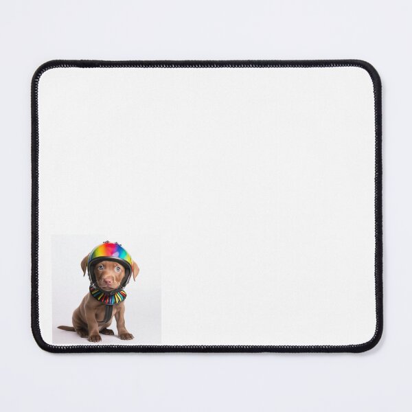 Item preview, Rainbow Labrador Puppy Space Cadet designed and sold by TheGlassPortal.