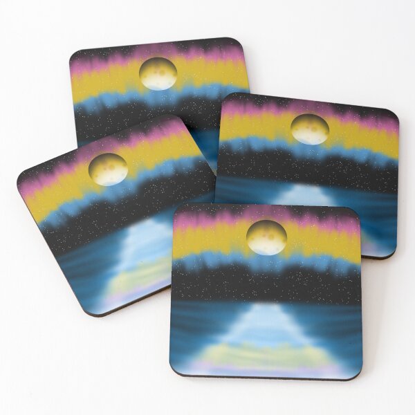 Item preview, Nighttime Ocean Scene Pansexual designed and sold by LossCreator.