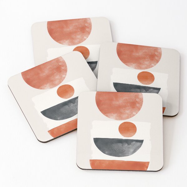 Item preview, Abstract Boho Minimalist Japandi Shapes designed and sold by CosmicAnomaly.