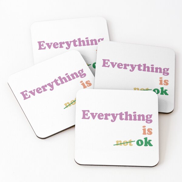 Item preview, Everything is ok designed and sold by LuckyFamily.