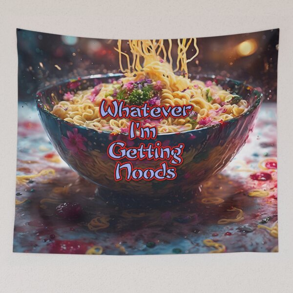 Item preview, Whatever I'm Getting Noods Bowl Of Noodles designed and sold by TheArtOfPat.