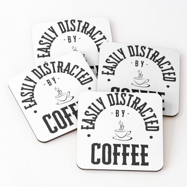 Item preview, Se distrae fácilmente con el café designed and sold by tommywvcacher.
