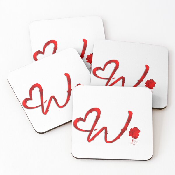 Item preview, Special For Valentine's Day - First Letter of Your Lover Name "W" designed and sold by KAEbrand.