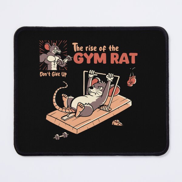 Item preview, The Rise Of The Gym Rat designed and sold by nathanriccelle.
