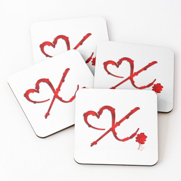 Item preview, Special For Valentine's Day - First Letter of Your Lover Name "X" designed and sold by KAEbrand.