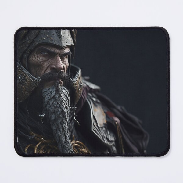 Item preview, Valiant Warrior King - Fantasy Portrait designed and sold by mentokc.