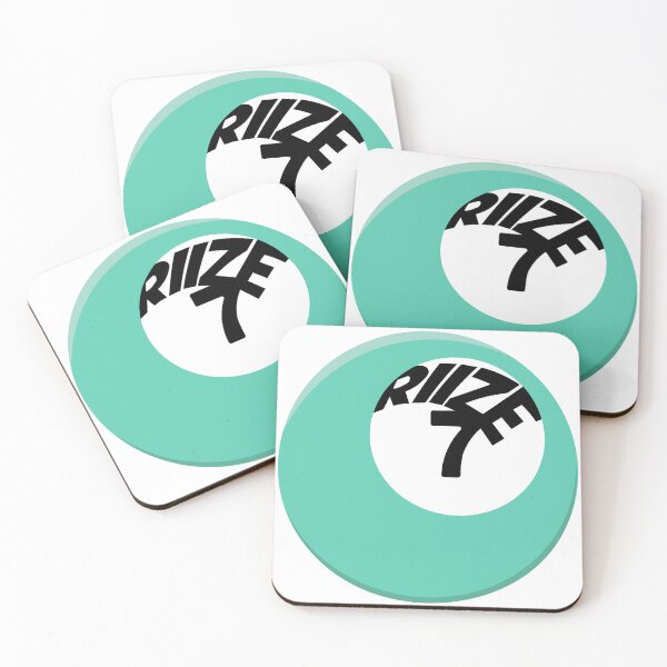 Item preview, RIIZE 7 Logo Turquoise designed and sold by Henoheno-moheji.