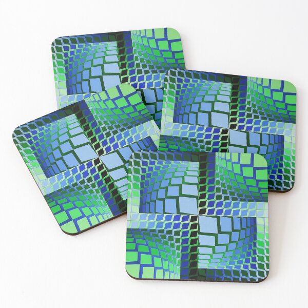 Item preview, Original Paintings by Victor Vasarely, 1906-1997, France, Op Art designed and sold by Bob-Studio.