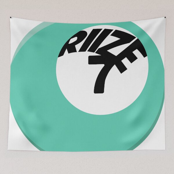 Item preview, RIIZE 7 Logo Turquoise designed and sold by Henoheno-moheji.