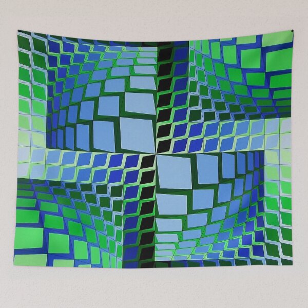 Item preview, Original Paintings by Victor Vasarely, 1906-1997, France, Op Art designed and sold by Bob-Studio.
