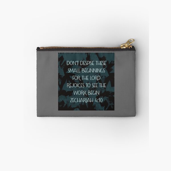 Item preview, Zechariah 4:10 Bible Verse designed and sold by Kaitlyn Keith.