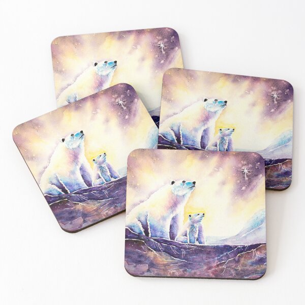 Item preview, POLAR BEARS Wish Upon a Star designed and sold by carriemckenzie.