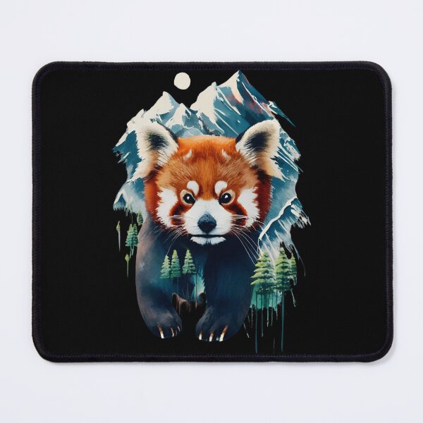 Item preview, Red panda in watercolors designed and sold by Ann Miu Deluxe.