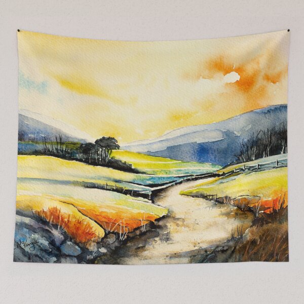 Item preview, Sunlit Landscape designed and sold by carriemckenzie.